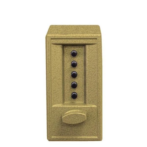 Kaba Simplex 6202 Cylindrical Lock with Exterior Thumbturn and Internal Knob 2-3/8 in. backset Mech KABA-62026041